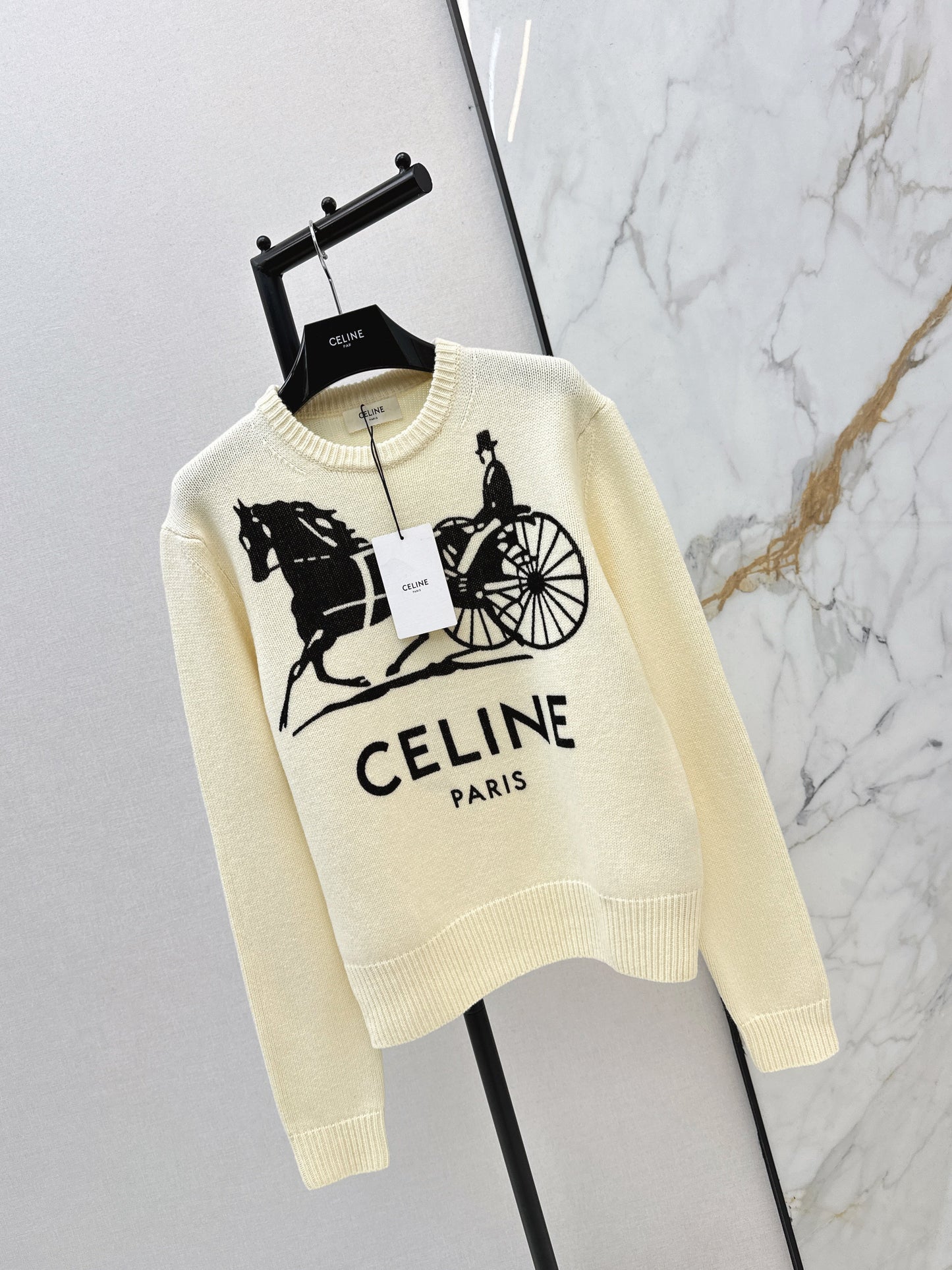 Celi NEW 3d textured knit sweater