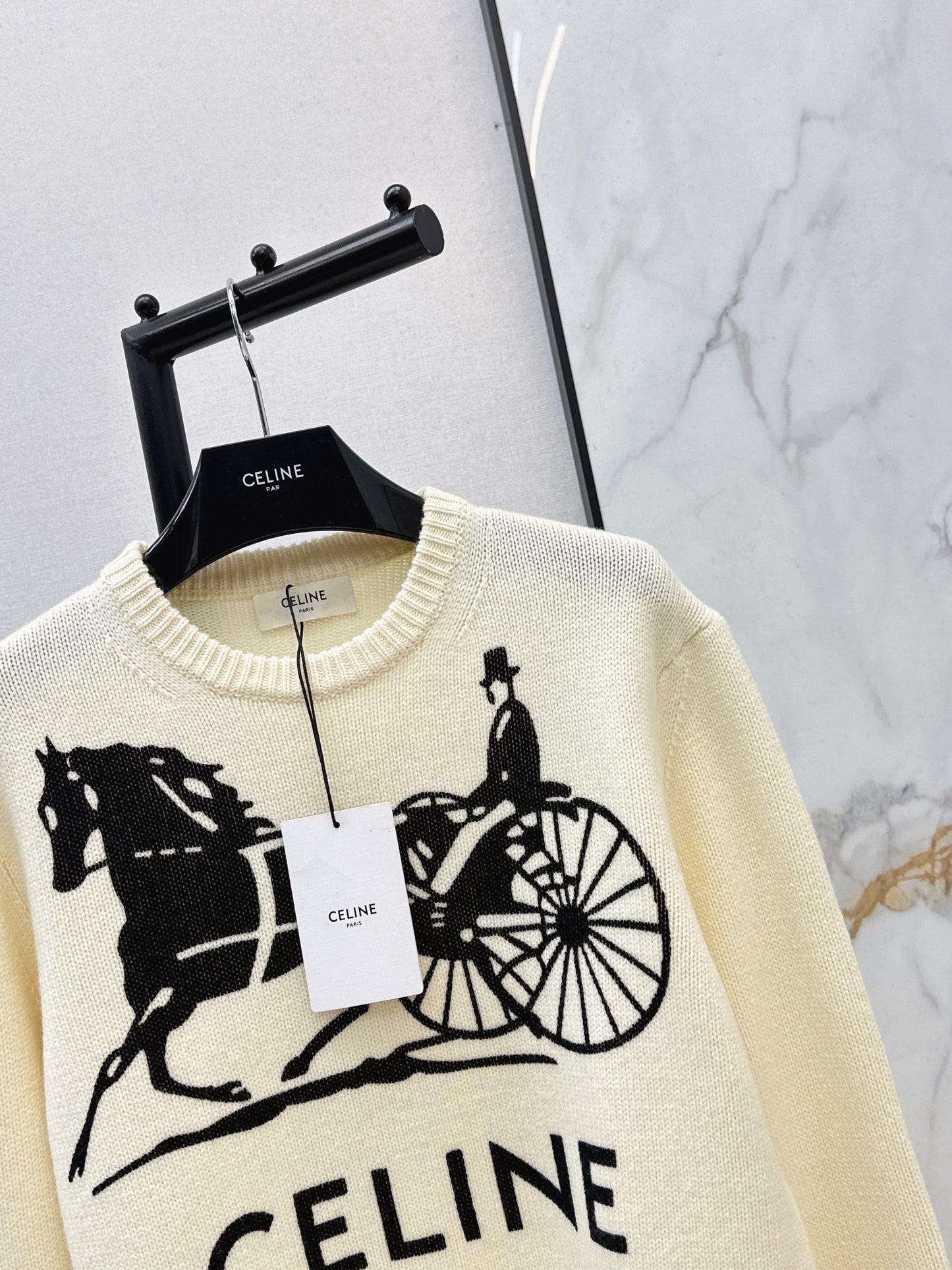 Celi NEW 3d textured knit sweater