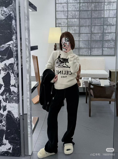 Celi NEW 3d textured knit sweater