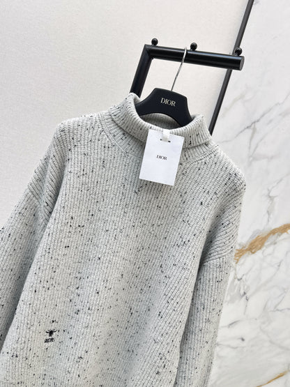 CD NEW lantern sleeve knitted sweater