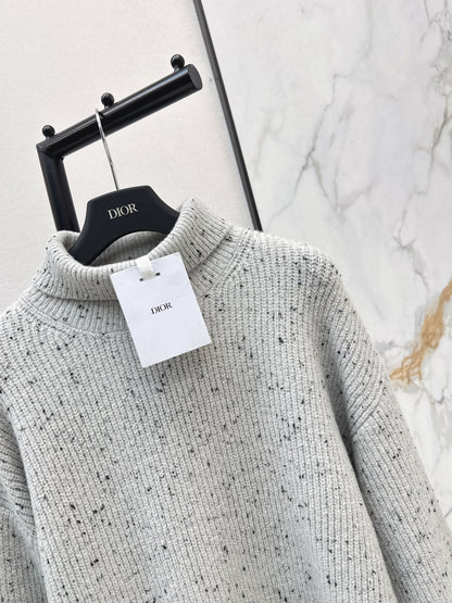 CD NEW lantern sleeve knitted sweater