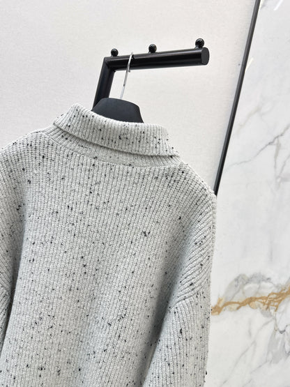 CD NEW lantern sleeve knitted sweater