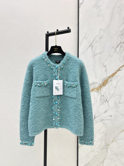 Chan NEW vintage beading cardigan