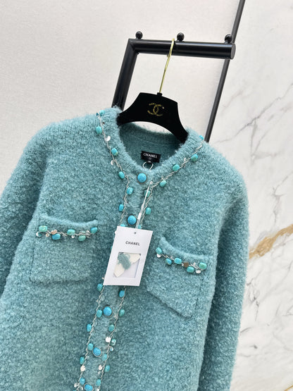 Chan NEW vintage beading cardigan