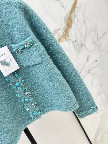 Chan NEW vintage beading cardigan