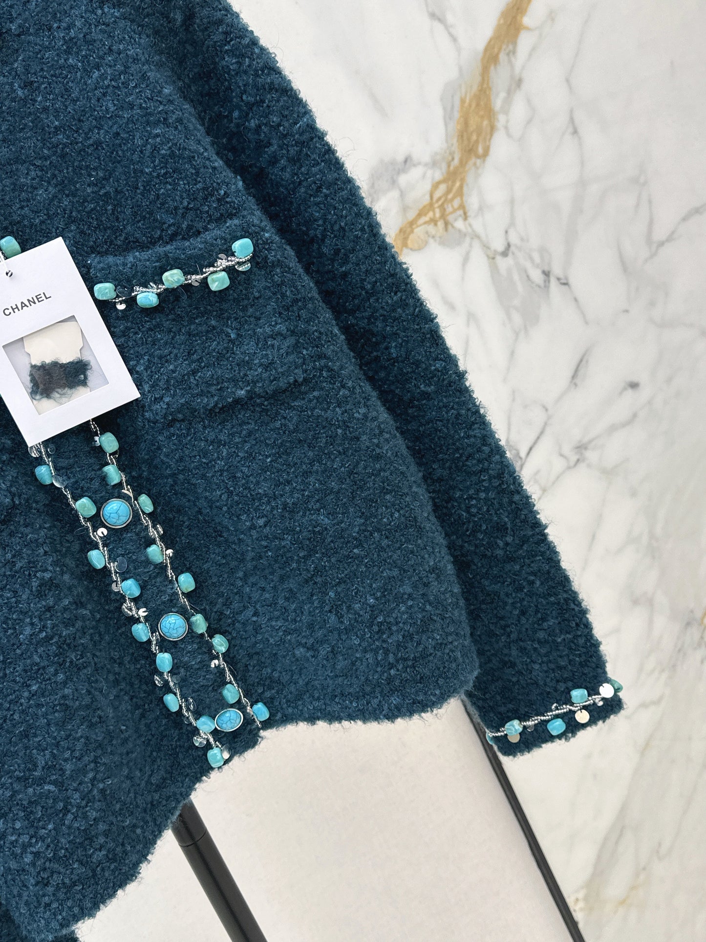 Chan NEW vintage beading cardigan