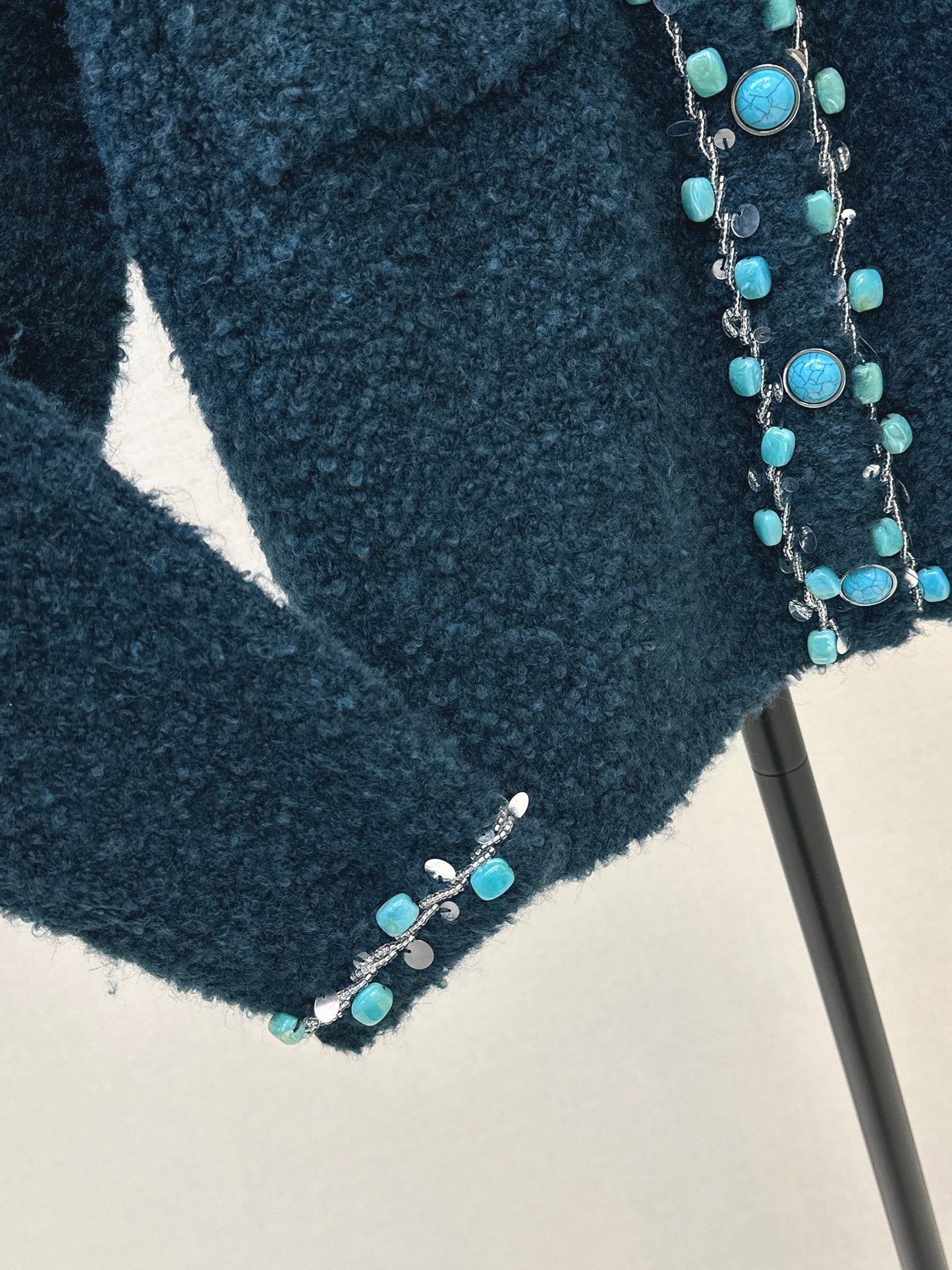 Chan NEW vintage beading cardigan