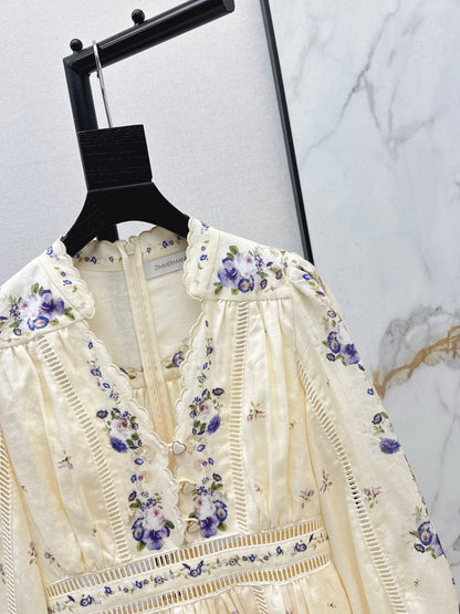 Zimm NEW embroidery dress