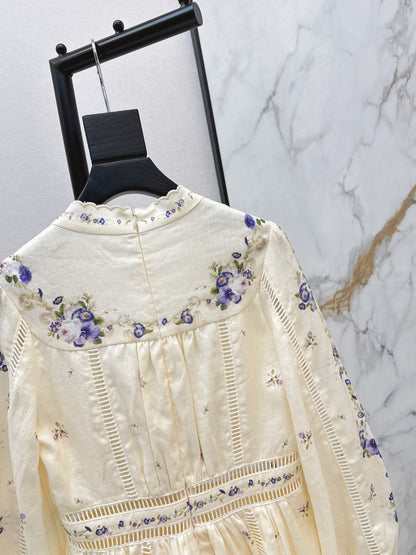 Zimm NEW embroidery dress