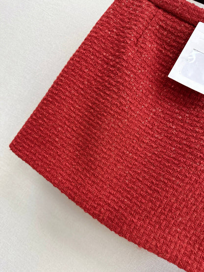 Chan NEW woven A-line skirts