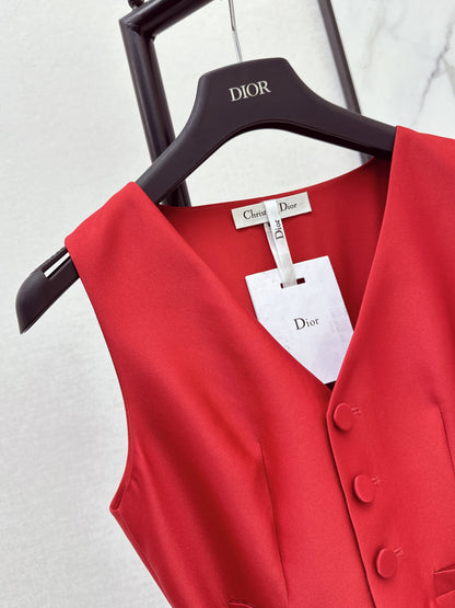 CD NEW sleeveless back-bow cocktail dress