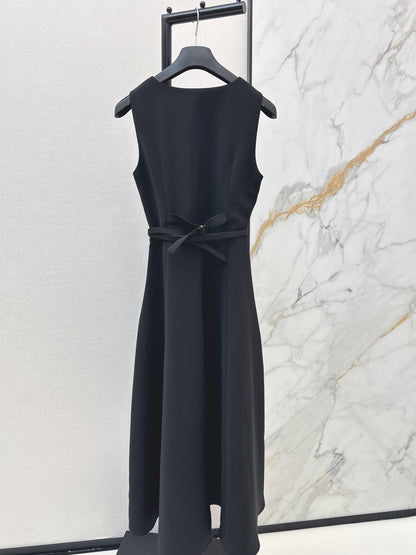 CD NEW sleeveless back-bow cocktail dress