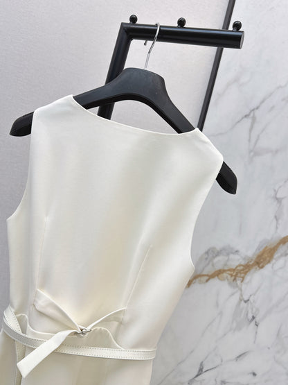 CD NEW sleeveless back-bow cocktail dress