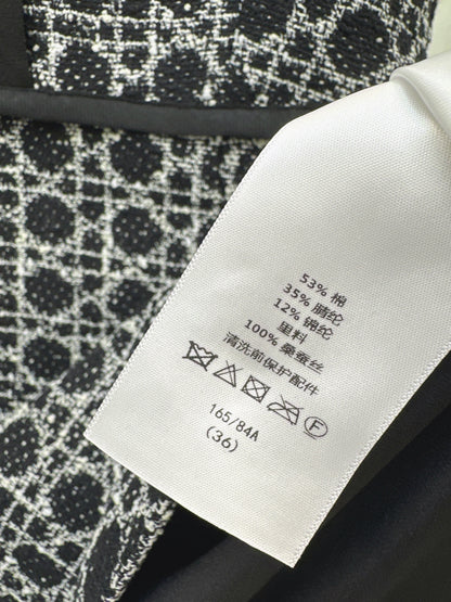 CD NEW woven tweed dress