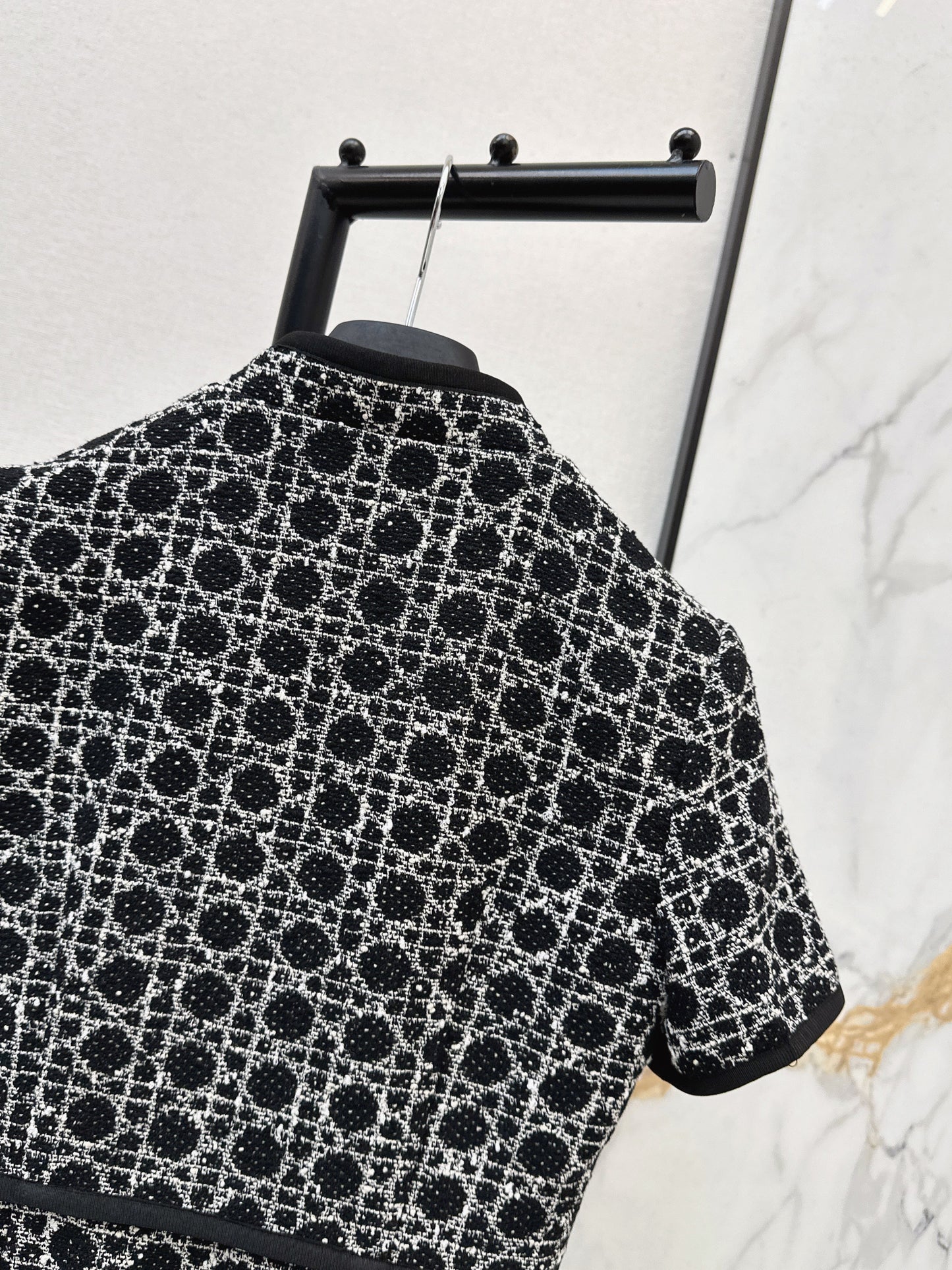 CD NEW woven tweed dress