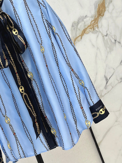 Guc NEW straps silk shirts