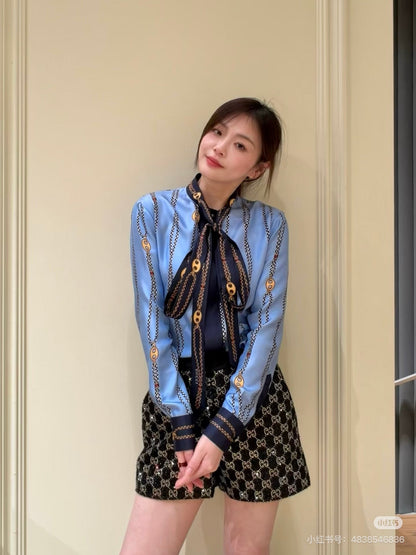 Guc NEW straps silk shirts