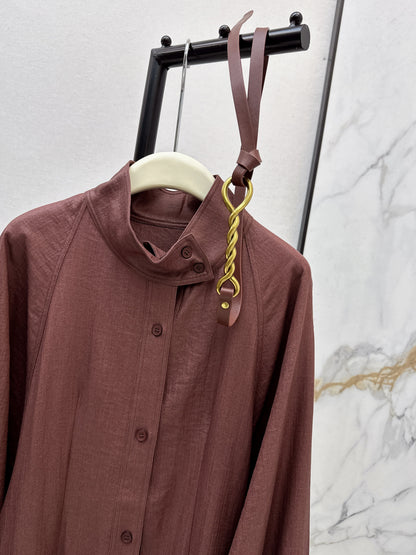 Bott NEW shirt dress with belted