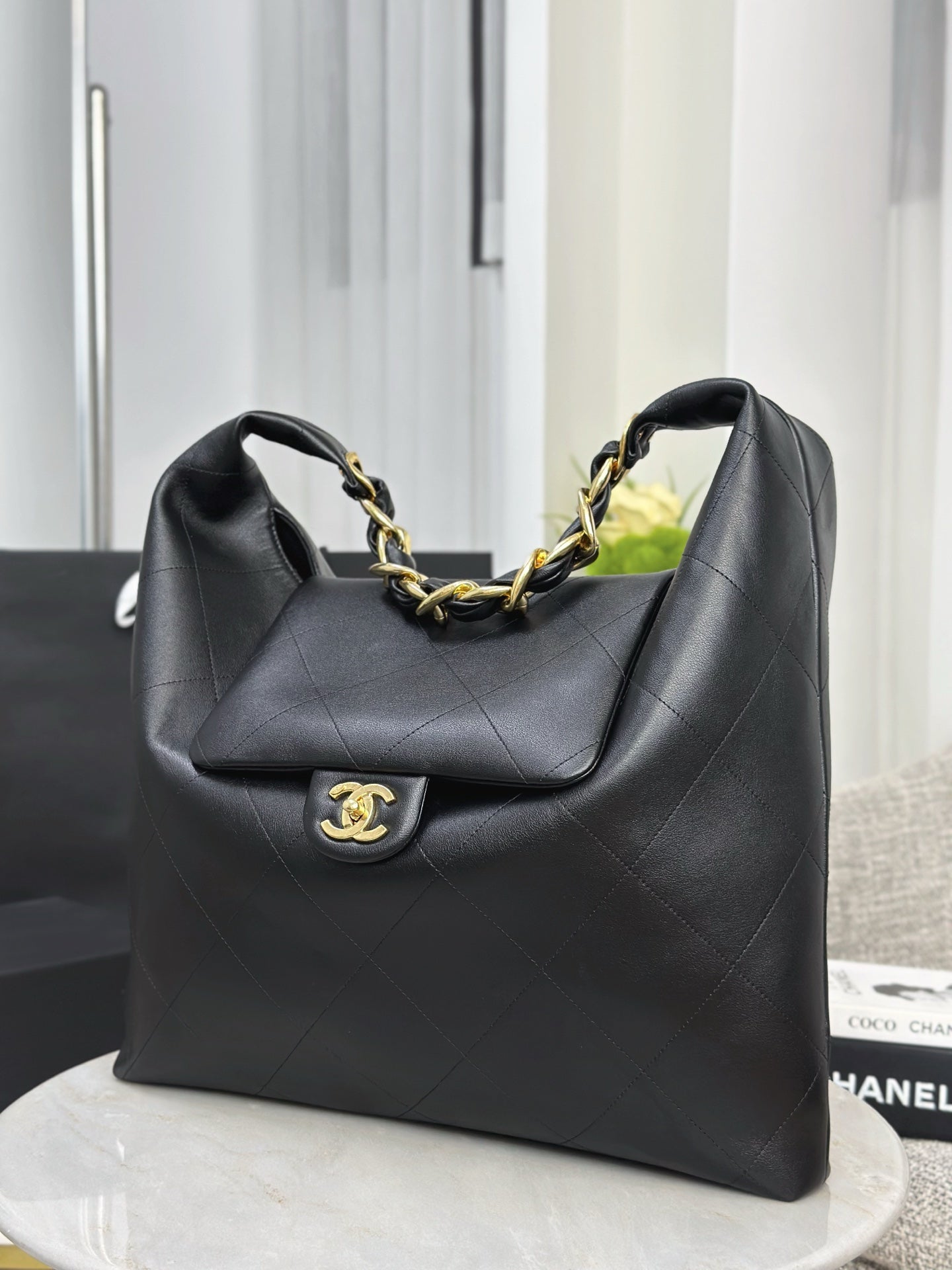 Chan NEW 25K hobo bag
