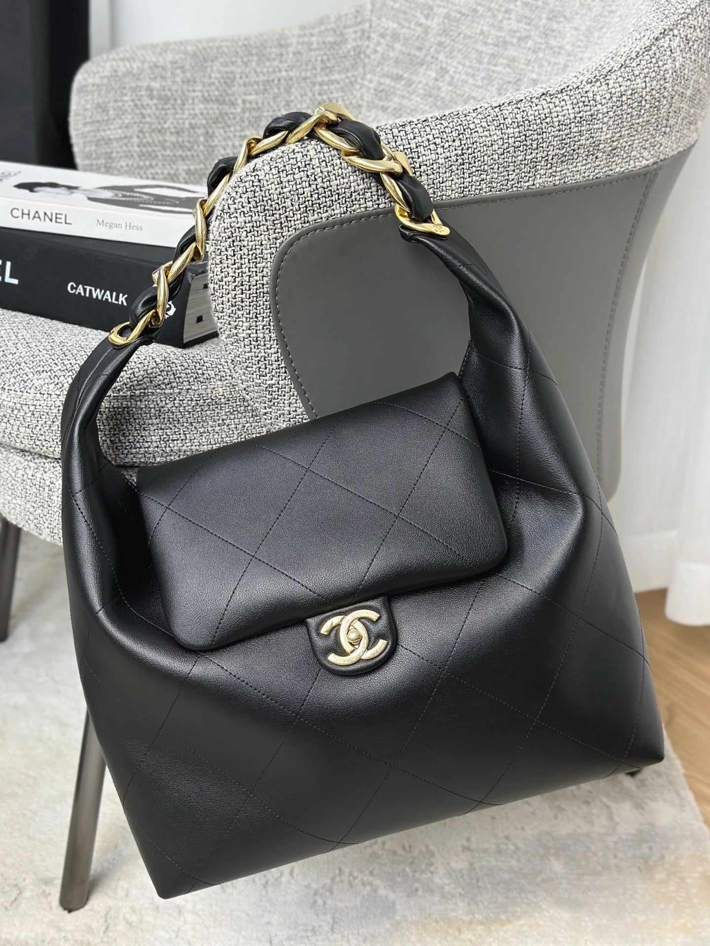 Chan NEW 25K hobo bag