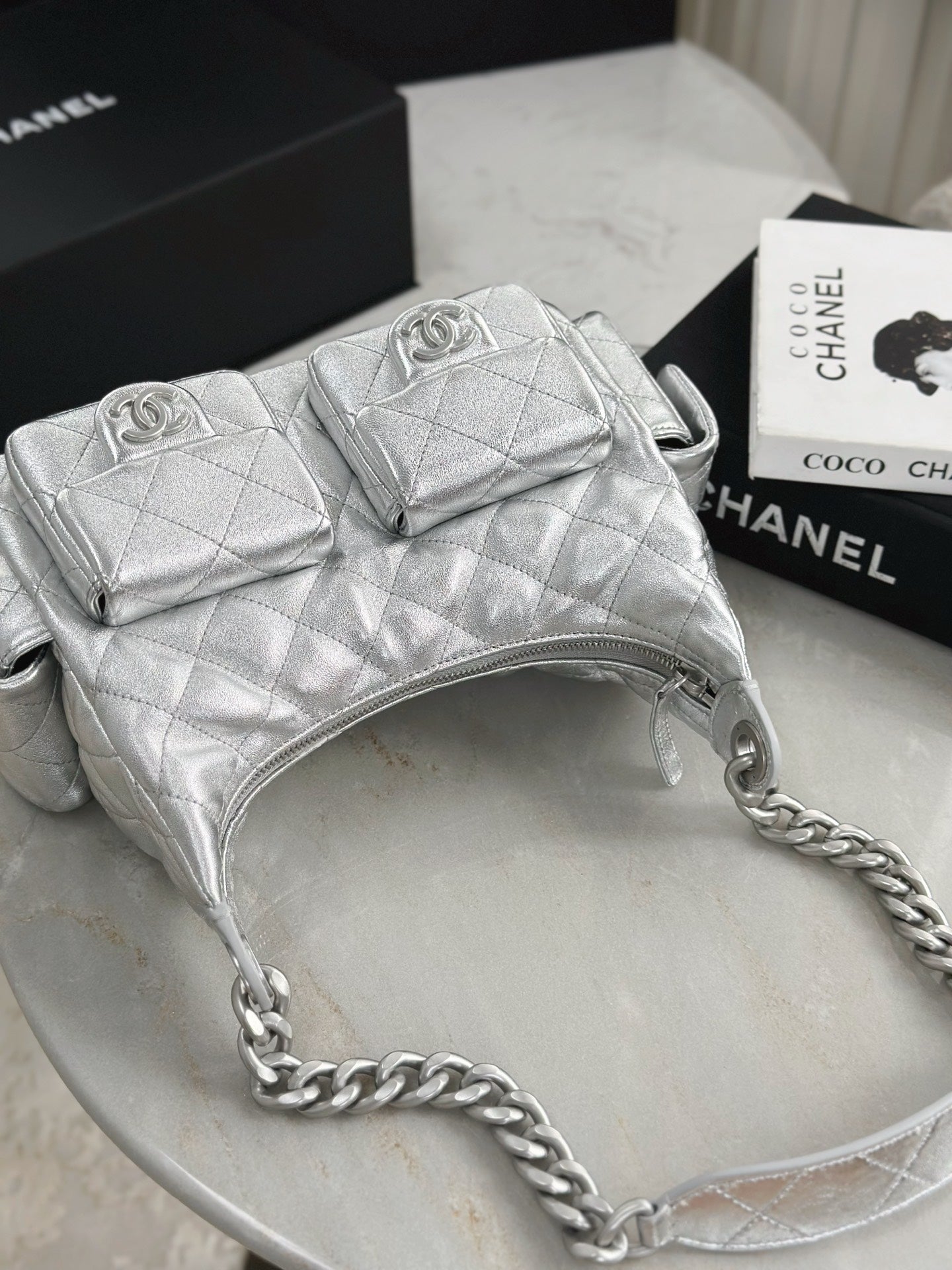 Chan NEW 25C hobo bag