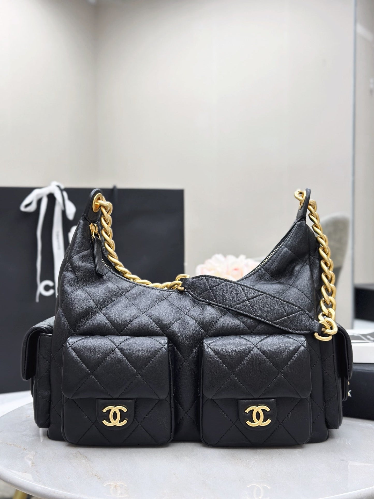 Chan NEW 25C hobo bag