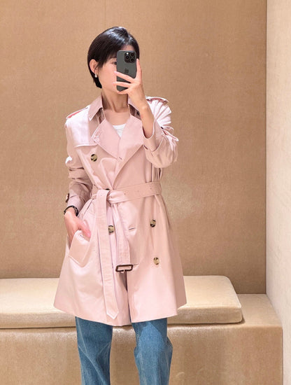 Bur NEW double-breasted trench coat