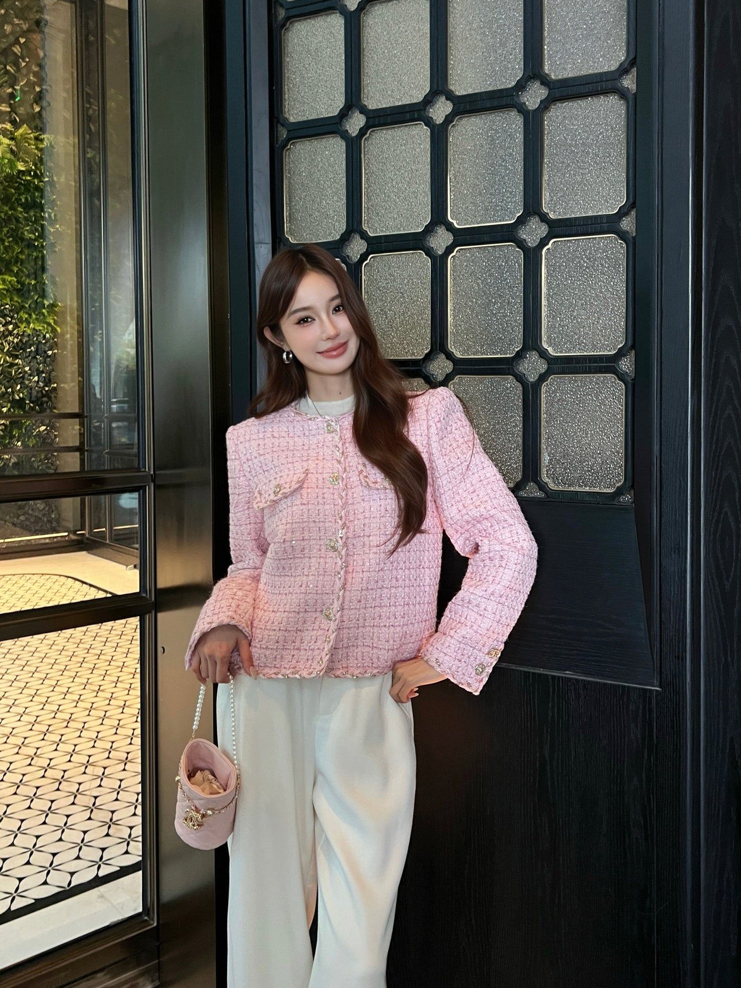 Chan NEW woven jacket