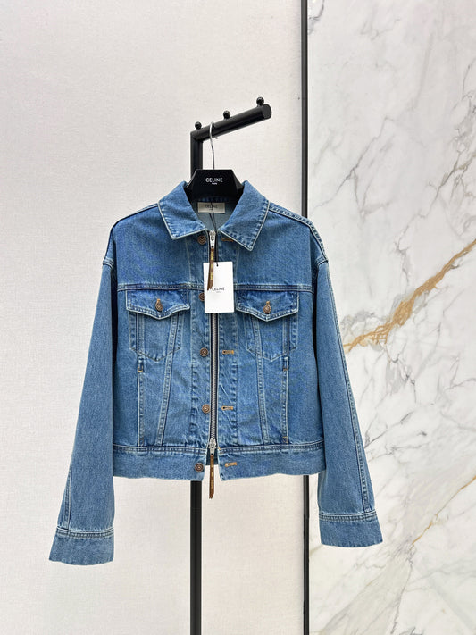 Celi NEW double-zipper denim jacket
