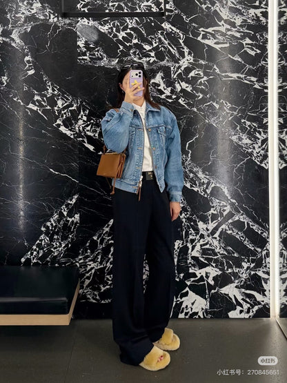 Celi NEW double-zipper denim jacket