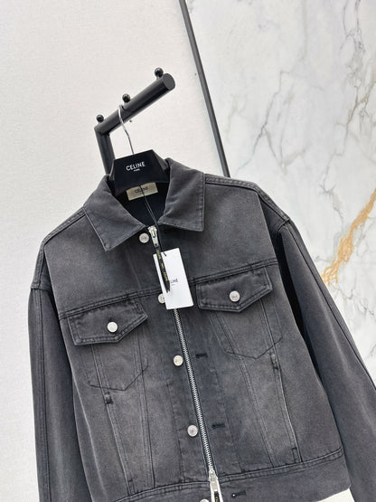 Celi NEW double-zipper denim jacket