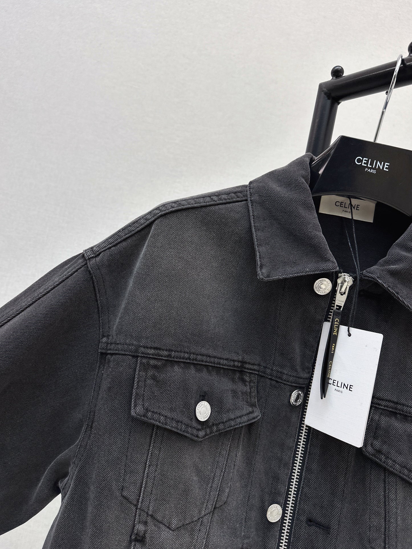 Celi NEW double-zipper denim jacket