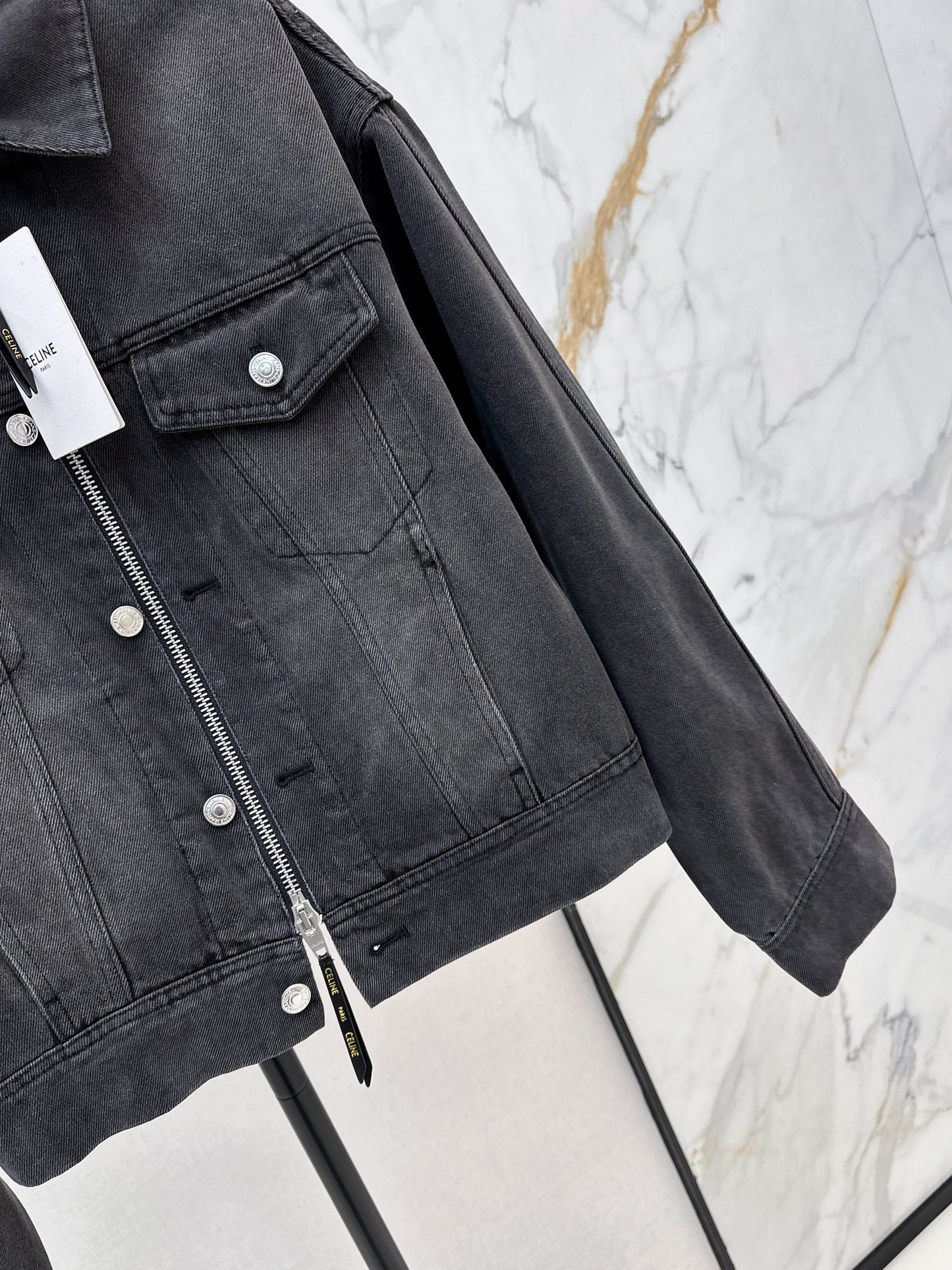 Celi NEW double-zipper denim jacket