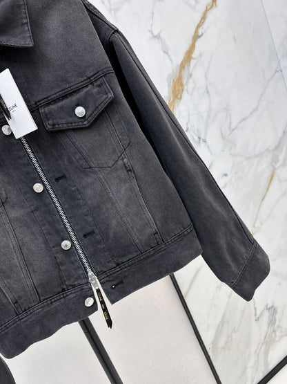 Celi NEW double-zipper denim jacket