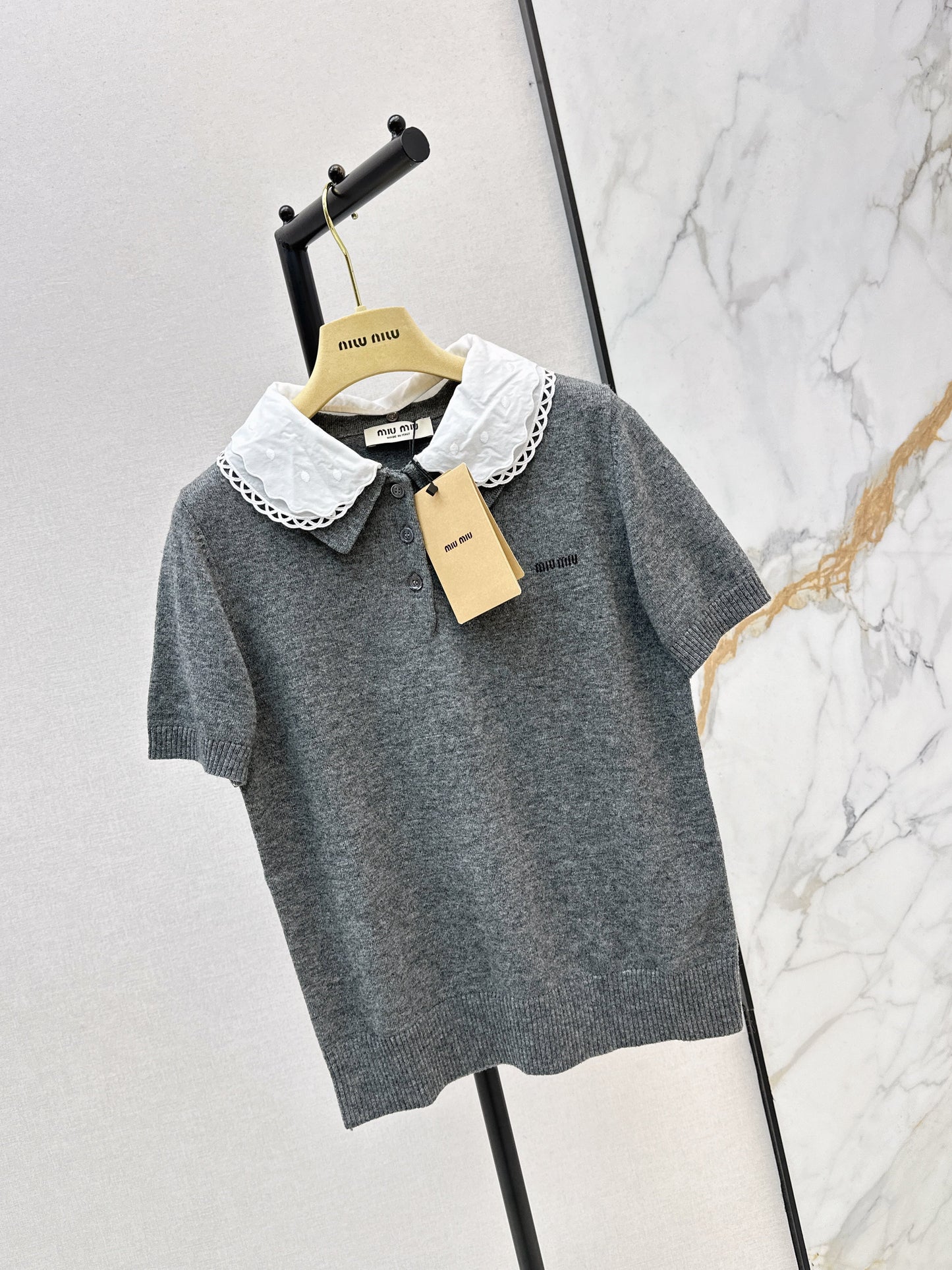 CD NEW embroidered polo shirt