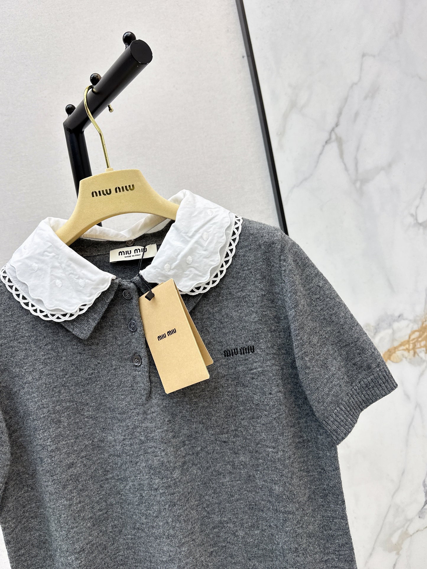 CD NEW embroidered polo shirt