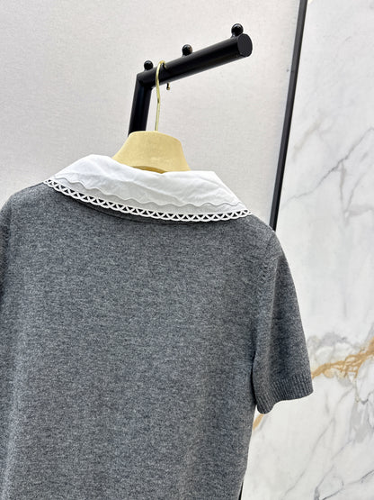 CD NEW embroidered polo shirt