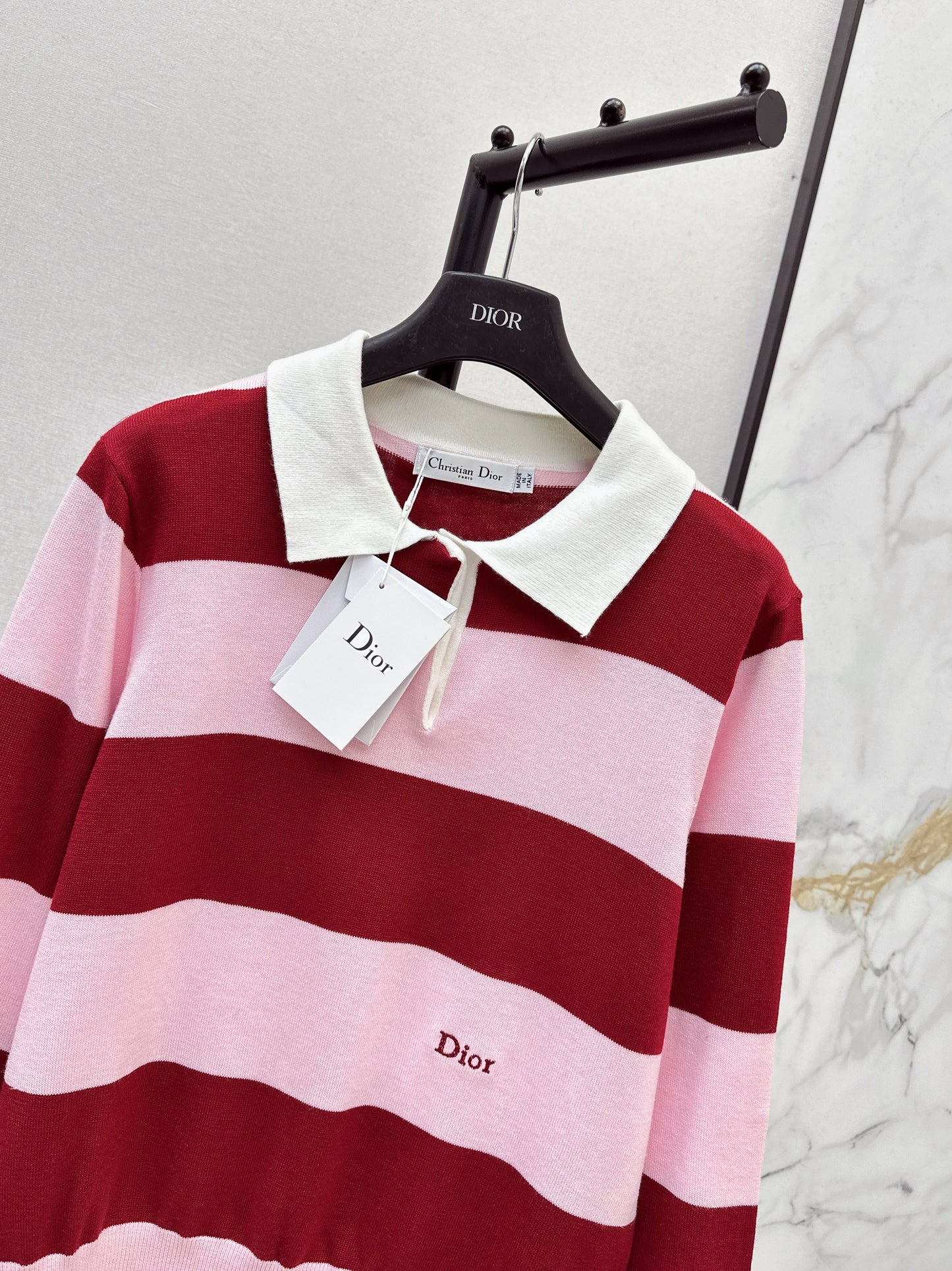 CD NEW color-blocked polo shirt