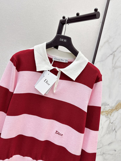 CD NEW color-blocked polo shirt