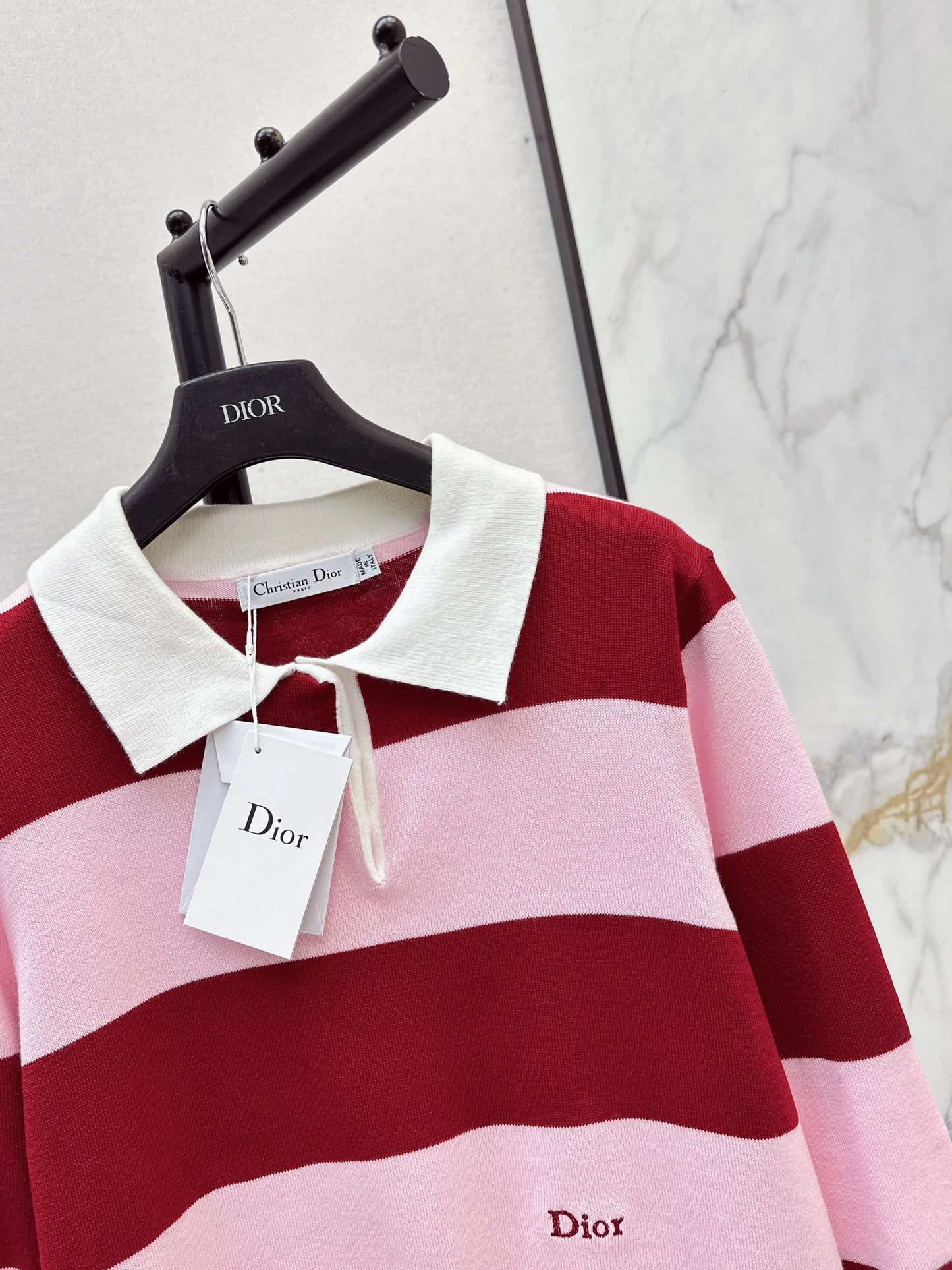 CD NEW color-blocked polo shirt