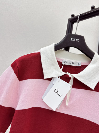 CD NEW color-blocked polo shirt