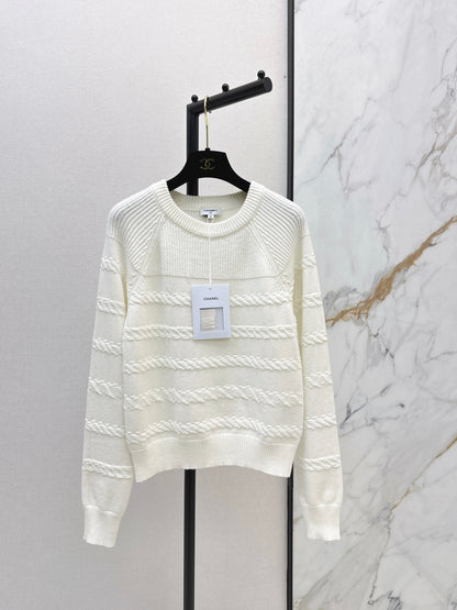 Chan NEW cable knit sweater
