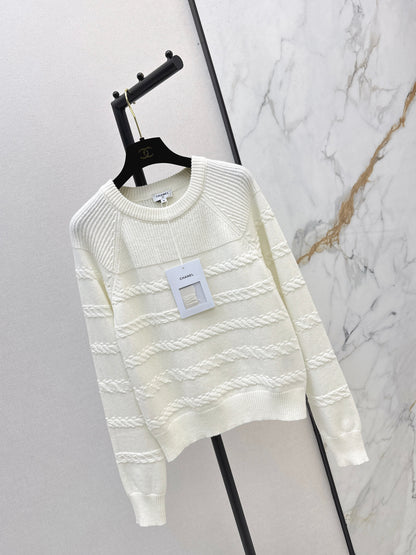 Chan NEW cable knit sweater