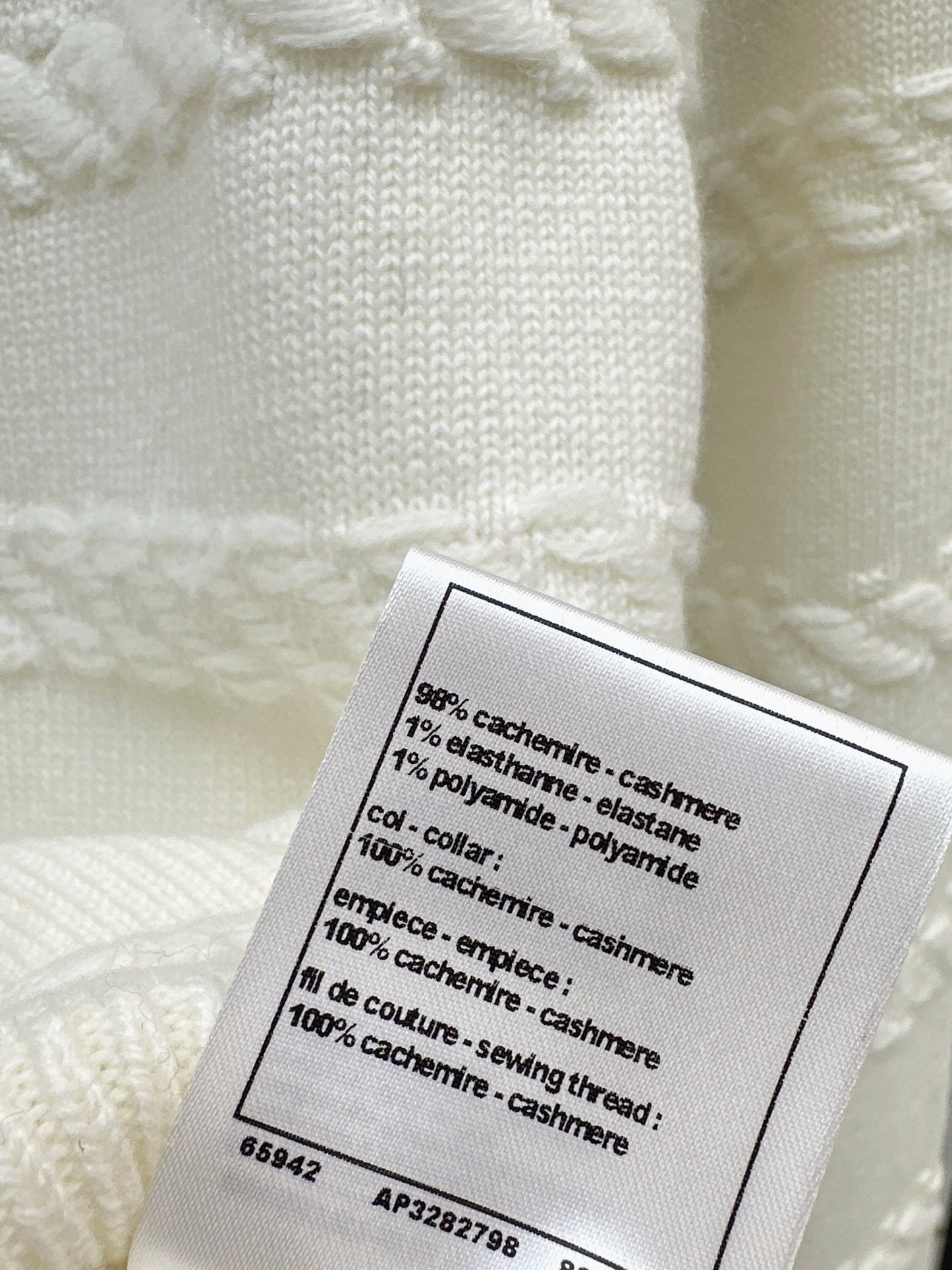 Chan NEW cable knit sweater