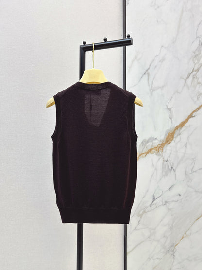 Miu NEW letter logo vest