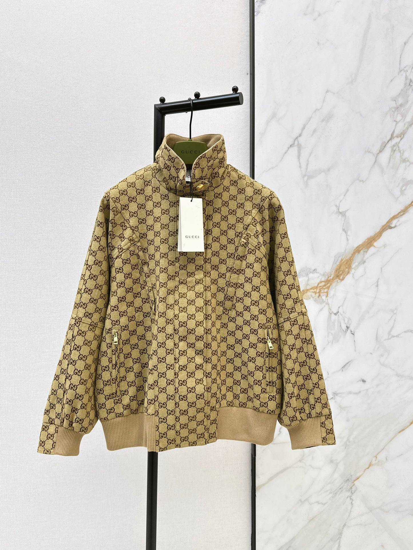 Guc NEW jacquard trench coats