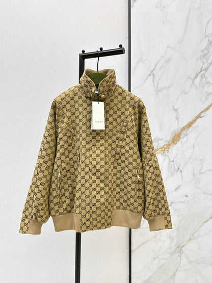 Guc NEW jacquard trench coats