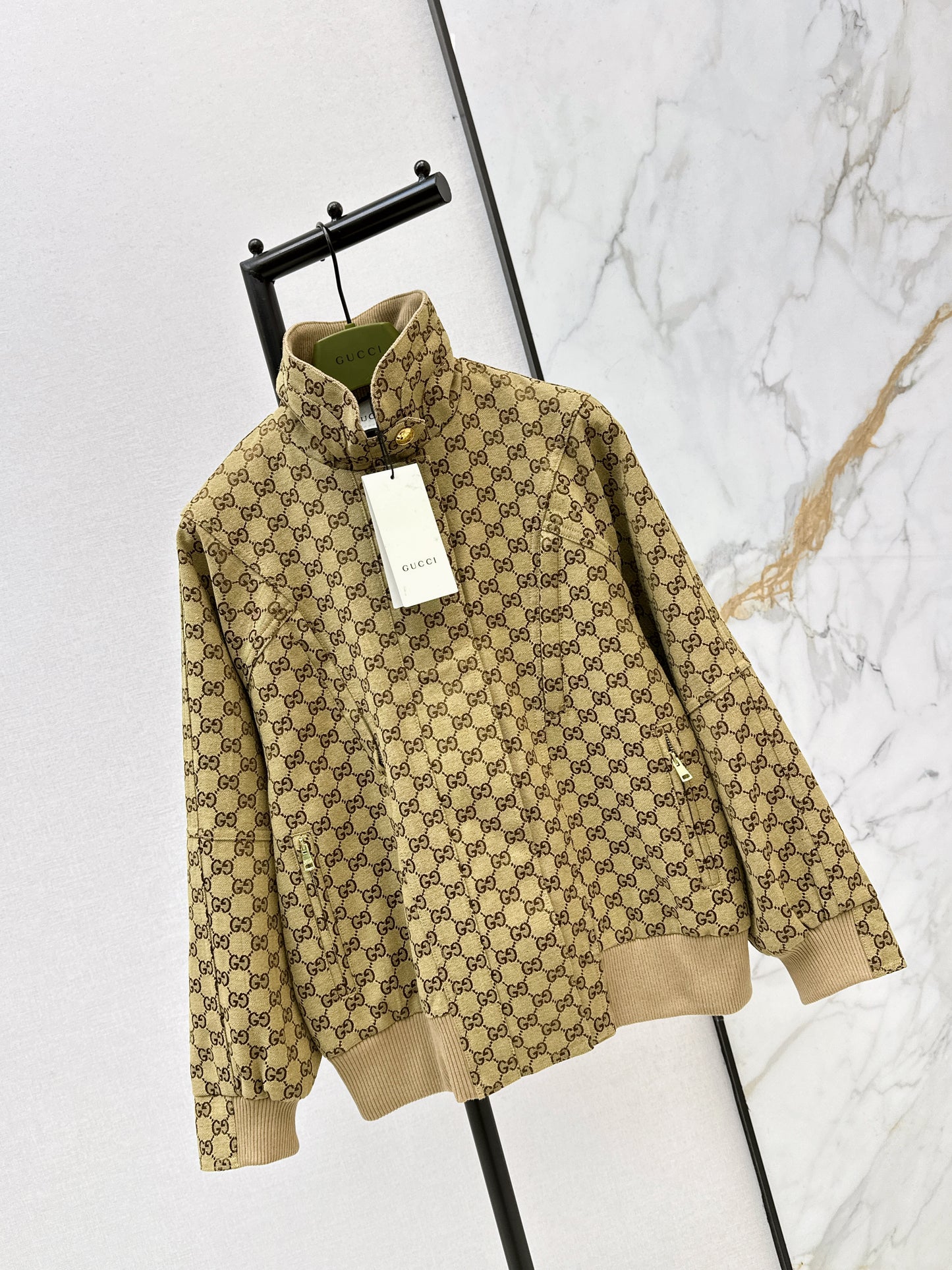 Guc NEW jacquard trench coats