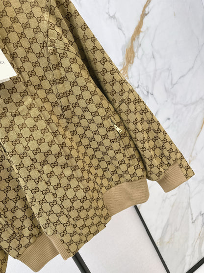 Guc NEW jacquard trench coats