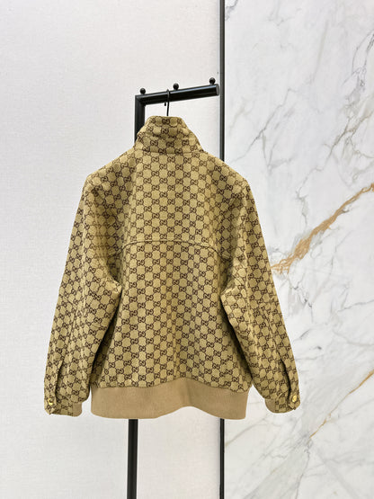 Guc NEW jacquard trench coats